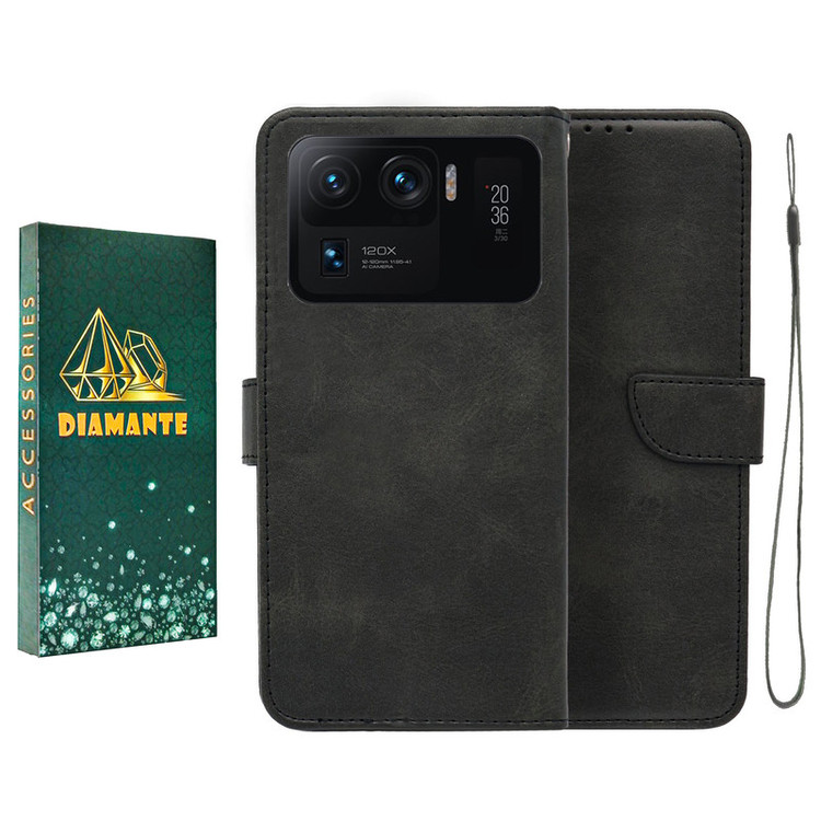 کیف کلاسوری دیامانته مدل gn مناسب برای گوشی موبایل شیائومی Mi 11 Ultra به همراه بندآویز