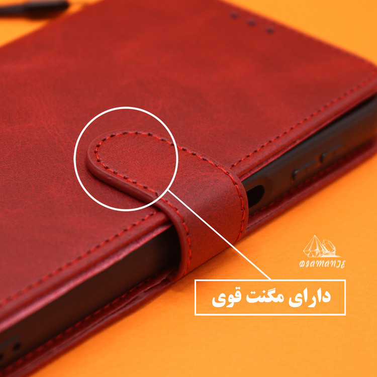 کیف کلاسوری دیامانته مدل gn مناسب برای گوشی موبایل شیائومی Mi 11 Ultra به همراه بندآویز