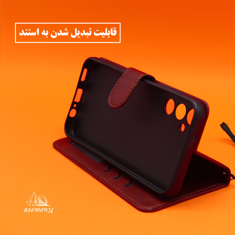 کیف کلاسوری دیامانته مدل gn مناسب برای گوشی موبایل شیائومی Mi 11 Ultra به همراه بندآویز