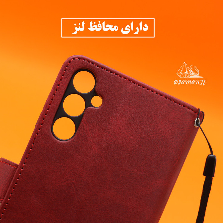 کیف کلاسوری دیامانته مدل gn مناسب برای گوشی موبایل شیائومی Mi 11 Ultra به همراه بندآویز