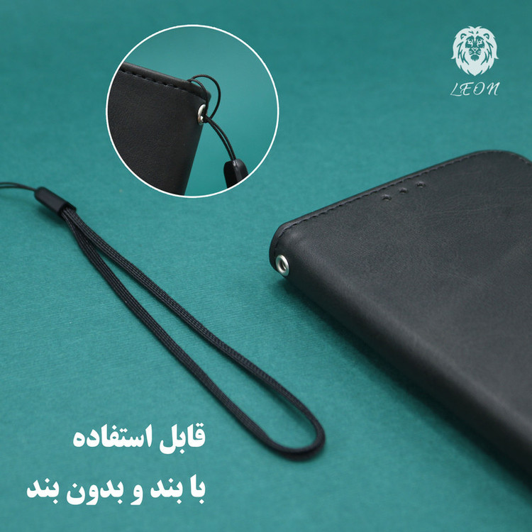 کیف کلاسوری لئون مدل Mortand Oro مناسب برای گوشی موبایل آنر X9