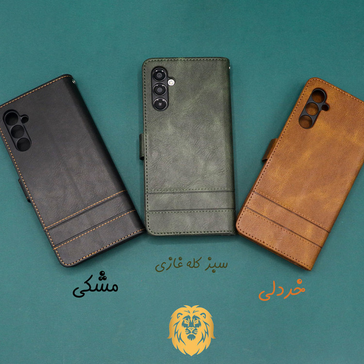 کیف کلاسوری لئون مدل yo مناسب برای گوشی موبایل سامسونگ Galaxy A05