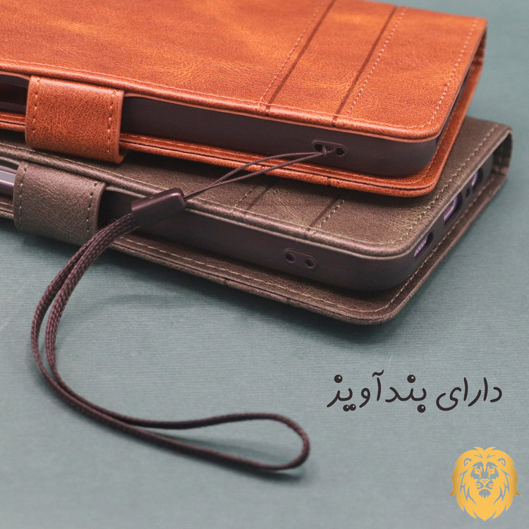 کیف کلاسوری لئون مدل yo مناسب برای گوشی موبایل سامسونگ Galaxy A05
