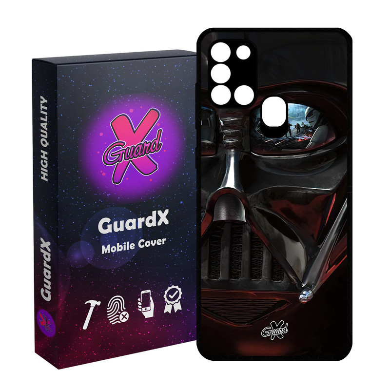 کاور گارد ایکس طرح جنگ ستارگان مدل Glass10480 مناسب برای گوشی موبایل سامسونگ Galaxy A21s