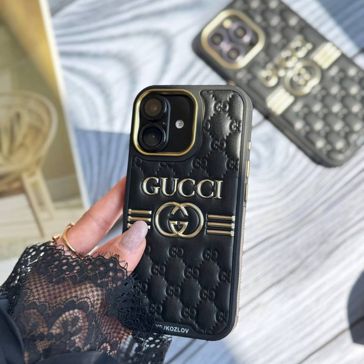 کاور قاب یاران مدل Gucci مناسب برای گوشی موبایل اپل iPhone 15 Pro Max