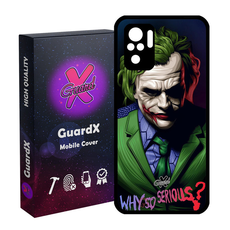 کاور گارد ایکس طرح Joker مدل Glass10187 مناسب برای گوشی موبایل شیائومی Redmi Note 10 4G / Note 10S