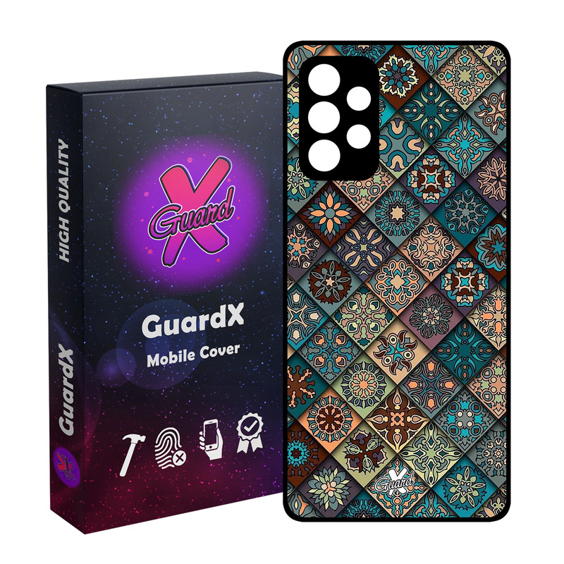 کاور گارد ایکس طرح Tile مدل Glass10093 مناسب برای گوشی موبایل سامسونگ Galaxy A72