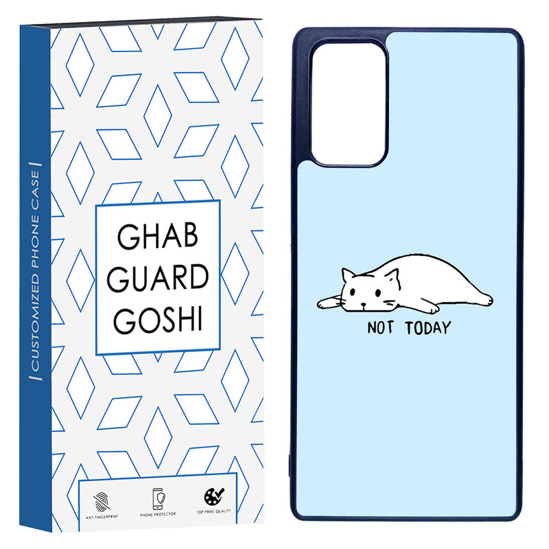 کاور قاب گارد گوشی طرح گربه کد TPU-002 مناسب برای گوشی موبایل سامسونگ Galaxy Note 20