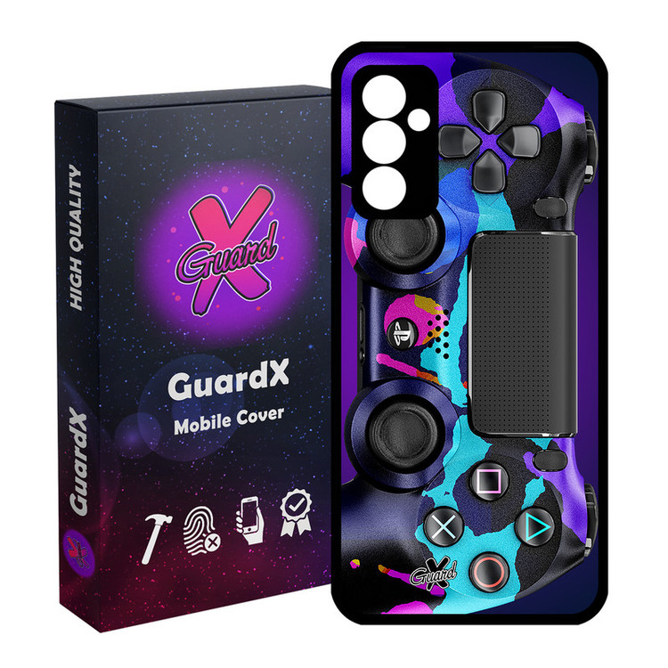 کاور گارد ایکس طرح PS4 Controller مدل Glass10089 مناسب برای گوشی موبایل سامسونگ Galaxy S23 FE