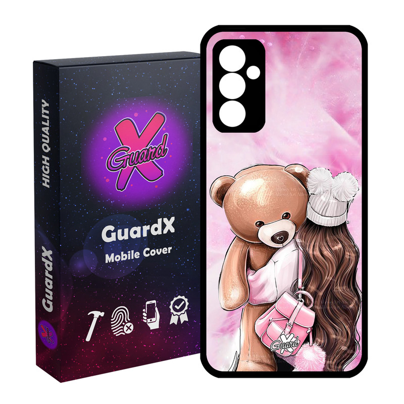 کاور گارد ایکس طرح Girl مدل Glass10088 مناسب برای گوشی موبایل سامسونگ Galaxy A34 / A34 5G