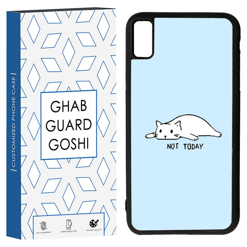 کاور قاب گارد گوشی طرح گربه کد TPU-002 مناسب برای گوشی موبایل اپل Iphone XS MAX/ Iphone X MAX