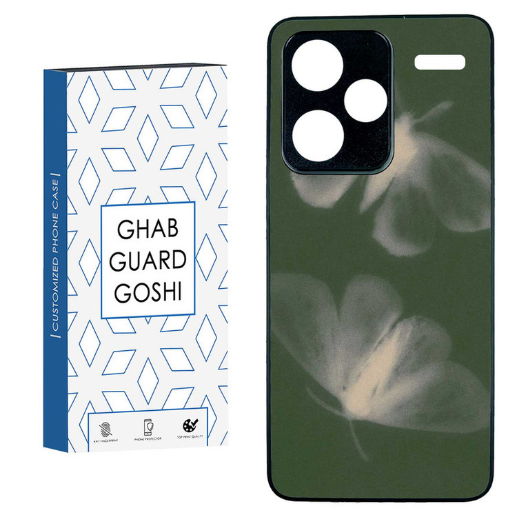 کاور قاب گارد گوشی طرح پروانه کد TPU-167 مناسب برای گوشی موبایل شیائومی REDMI NOTE 13 PRO PLUS 5G
