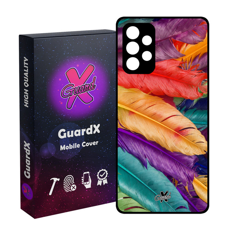 کاور گارد ایکس طرح Feather مدل Glass10180 مناسب برای گوشی موبایل سامسونگ Galaxy A53