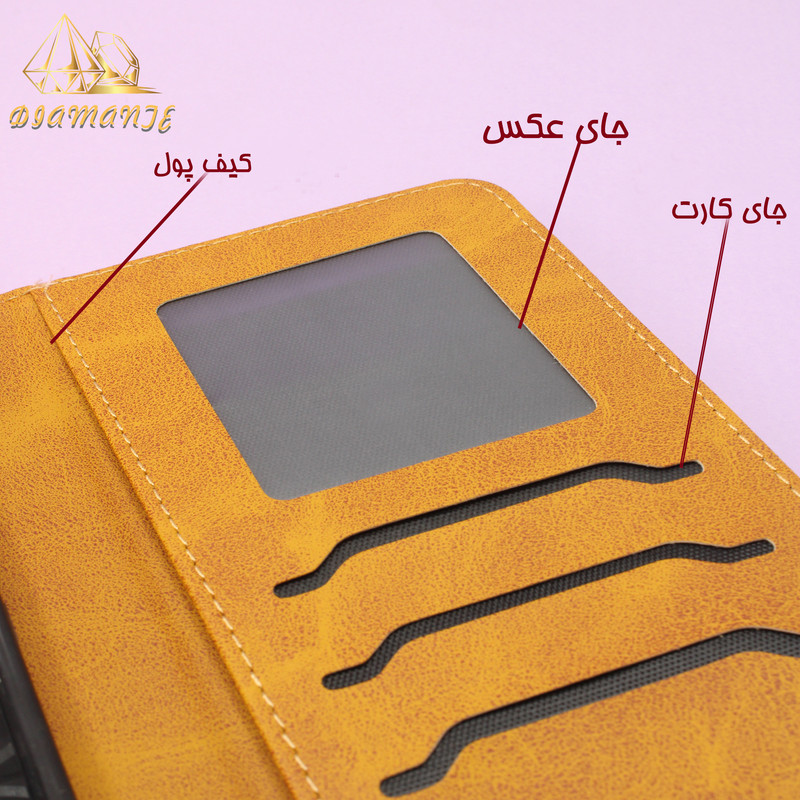 کیف کلاسوری دیامانته مدل Bers Rd مناسب برای گوشی موبایل سامسونگ Galaxy A20s