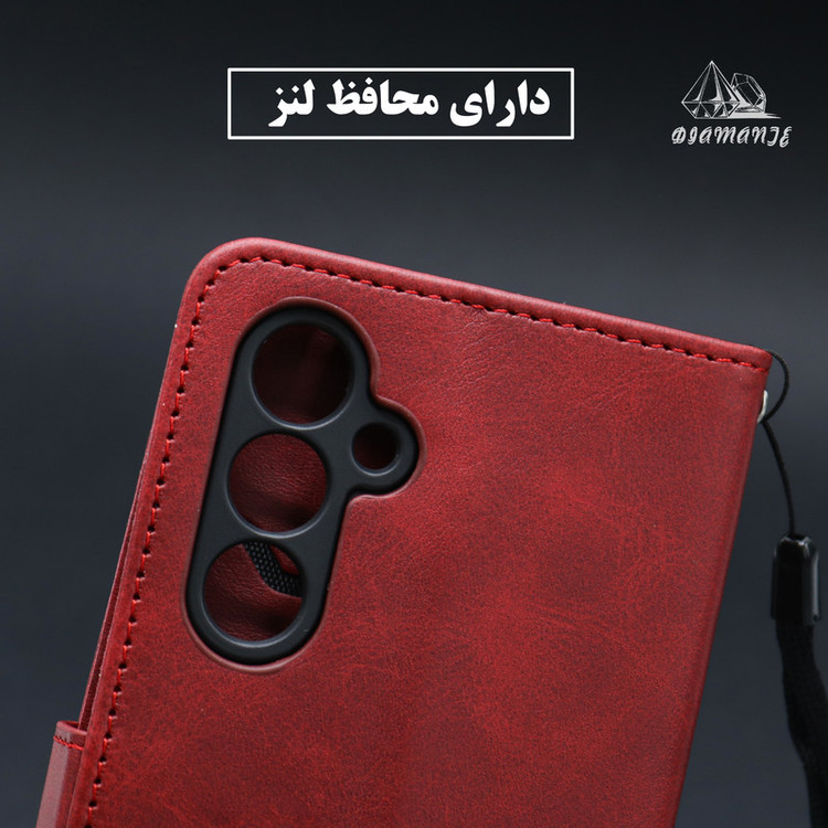 کیف کلاسوری دیامانته مدل Band Ros مناسب برای گوشی موبایل سامسونگ Galaxy A15