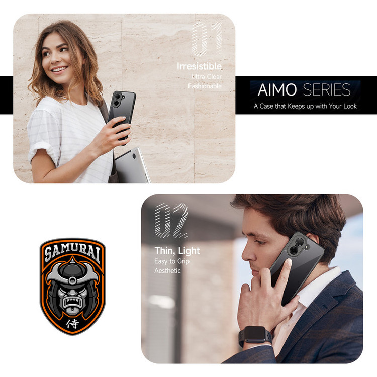 کاور سامورایی مدل Aimo مناسب برای گوشی موبایل شیائومی Redmi A5 4G / Poco C71