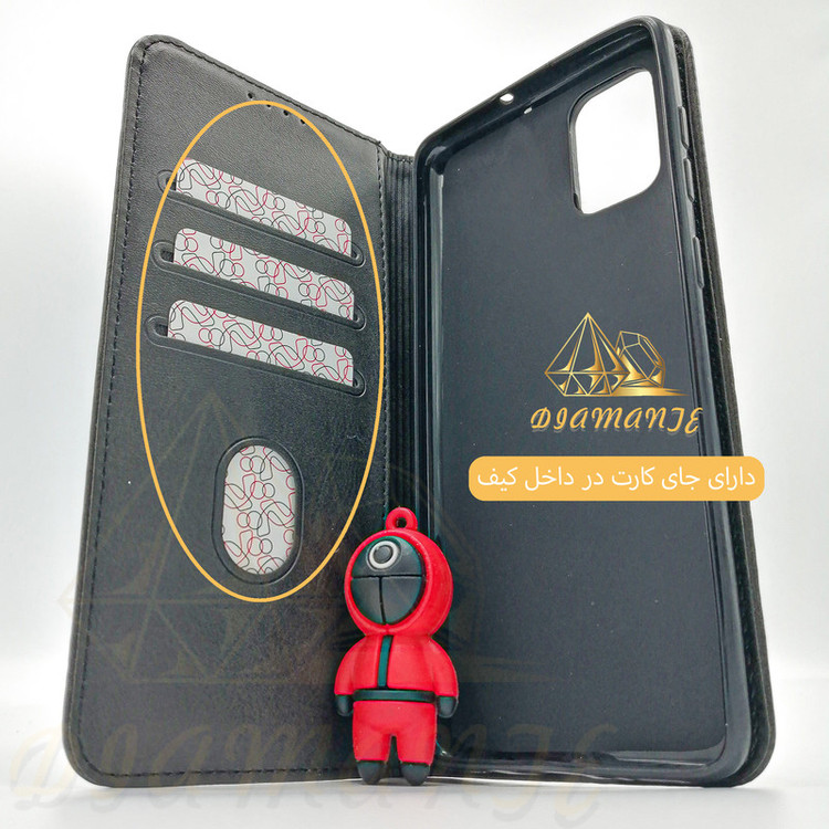 کیف کلاسوری دیامانته مدل Folder navy مناسب برای گوشی موبایل سامسونگ Galaxy A33 4G / A33 5G
