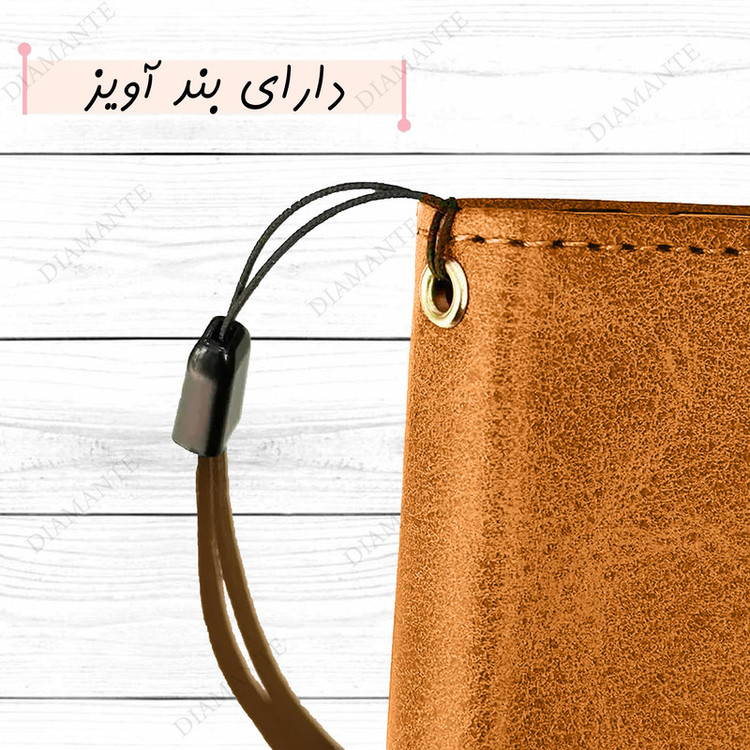 کیف کلاسوری دیامانته مدل Chanta Rd مناسب برای گوشی موبایل آنر 9X Lite به همراه بندآویز