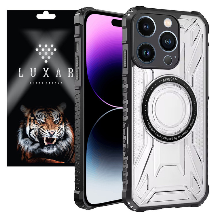 کاور لوکسار مدل 14promax _Luxmag مناسب برای گوشی موبایل اپل iPhone 14 Pro Max