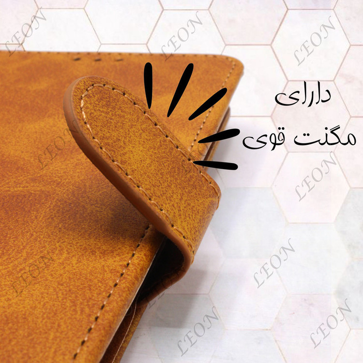 کیف کلاسوری لئون مدل Chanta Yo مناسب برای گوشی موبایل شیائومی Mi 11T Pro به همراه بندآویز
