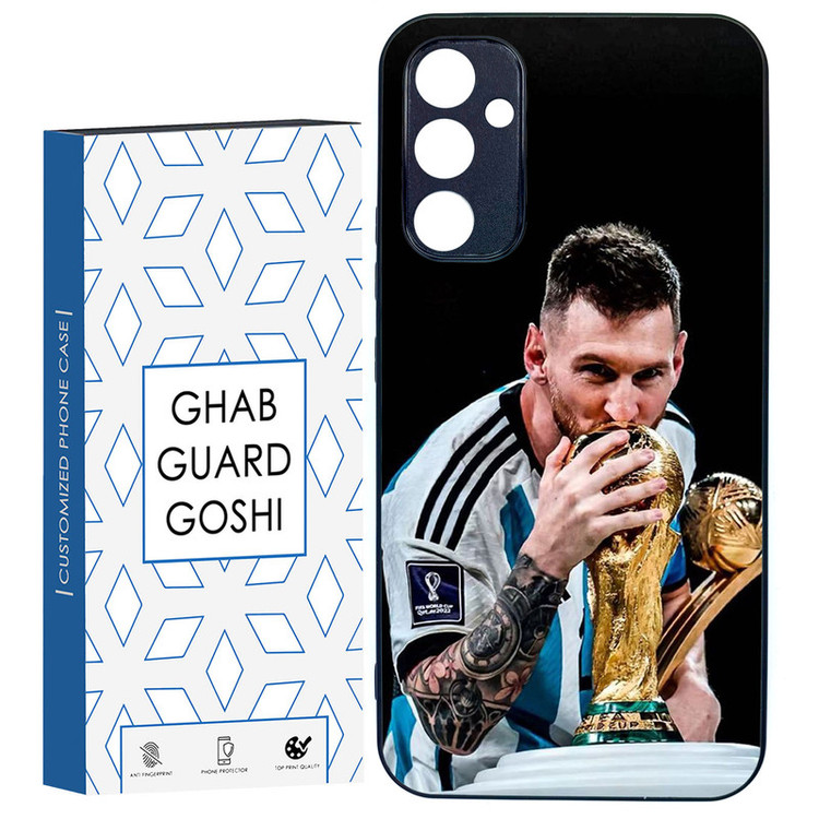 کاور قاب گارد گوشی طرح مسی کد TPU-085 مناسب برای گوشی موبایل سامسونگ Galaxy A34