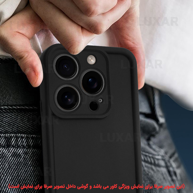 کاور لوکسار مدل honor200 -Puffer band مناسب برای گوشی موبایل آنر 200 به همراه بند آویز