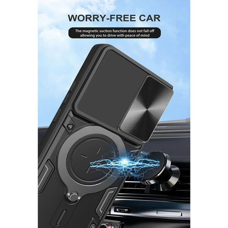 کاور اسپارتان مدل Magnet Ring مناسب برای گوشی موبایل هوآوی Y9 Prime 2019