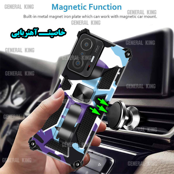 کاور ژنرال کینگ مدل Y-CH21 مناسب برای گوشی موبایل وان پلاس Nord N100 به همراه بند آویز