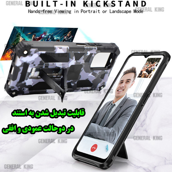 کاور ژنرال کینگ مدل Y-CH21 مناسب برای گوشی موبایل وان پلاس Nord N100 به همراه بند آویز