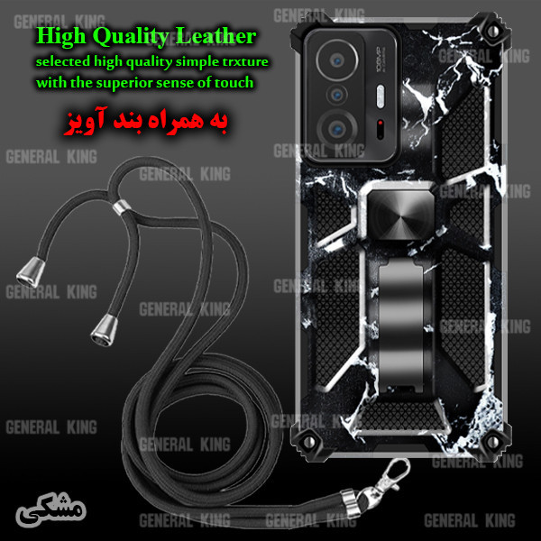 کاور ژنرال کینگ مدل Y-CH21 مناسب برای گوشی موبایل وان پلاس Nord N100 به همراه بند آویز