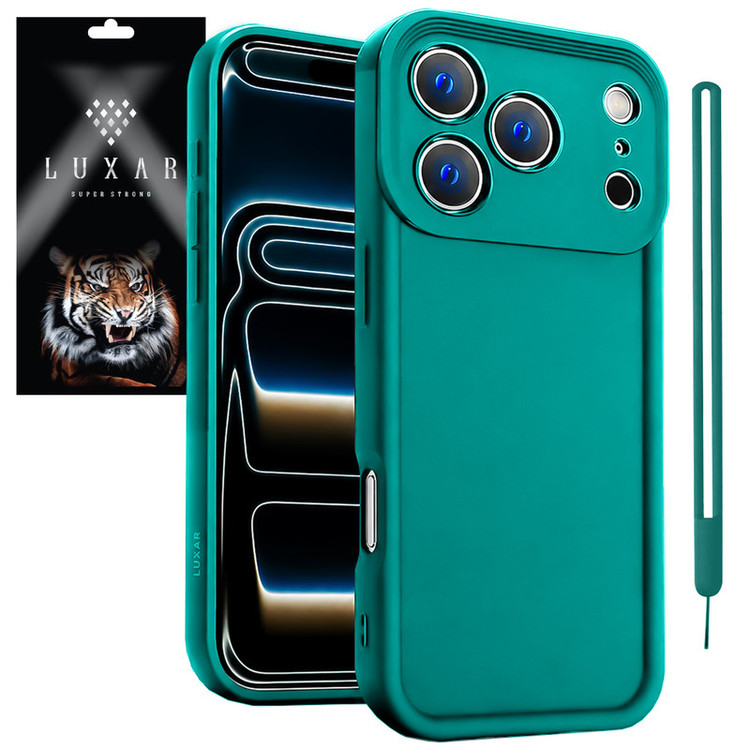 کاور لوکسار مدل 17pro max -Puffer band مناسب برای گوشی موبایل اپل iPhone 17 Pro Max به همراه بند آویز