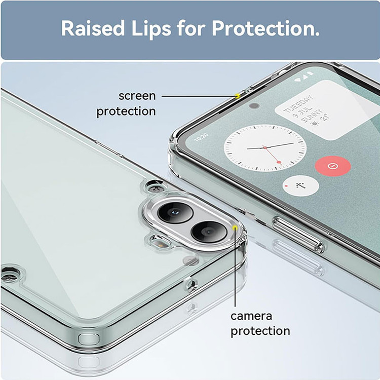 کاور مسیر مدل Plain Clear Space مناسب برای گوشی موبایل ناتینگ CMF Phone 1