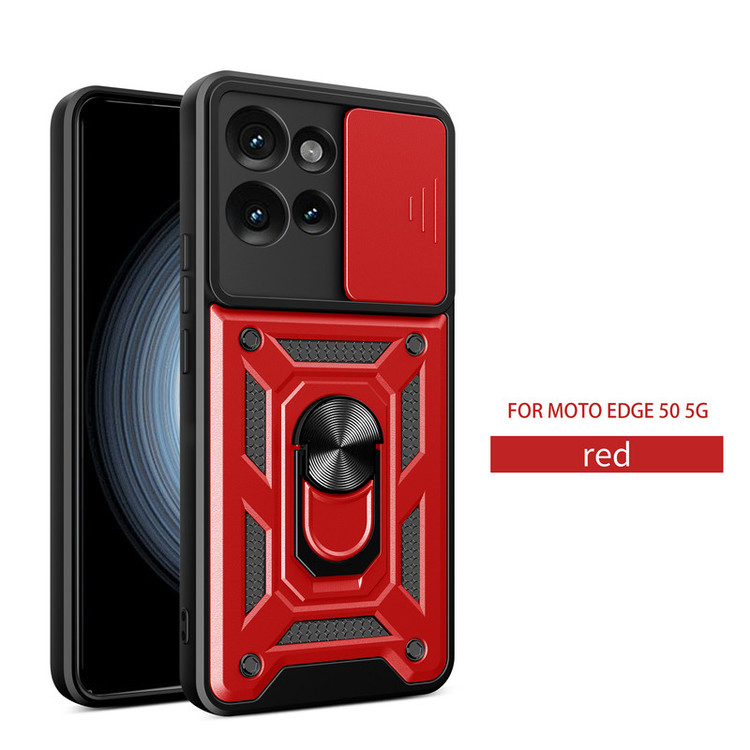 کاور اسپارتان مدل Defender Armor Strap مناسب برای گوشی موبایل موتورولا Moto Edge 50 5G به همراه بند