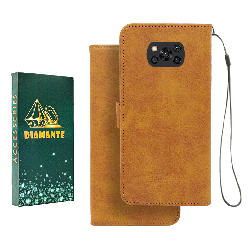 کیف کلاسوری دیامانته مدل Mortand Gn مناسب برای گوشی موبایل شیائومی Poco X3 Pro / X3 NFC