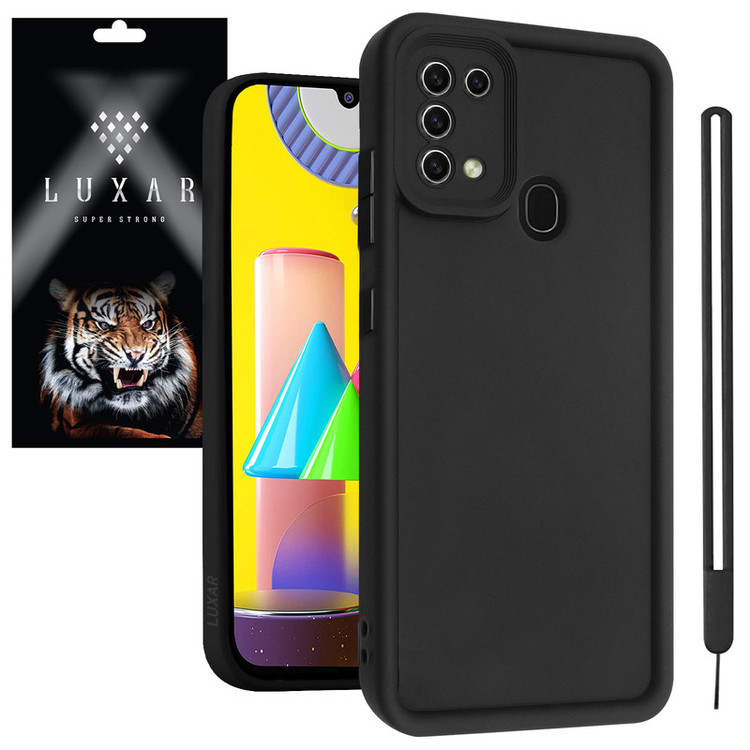 کاور لوکسار مدل m31 -Puffer band طرح بند دار مناسب برای گوشی موبایل سامسونگ Galaxy M31 / M21S / F41