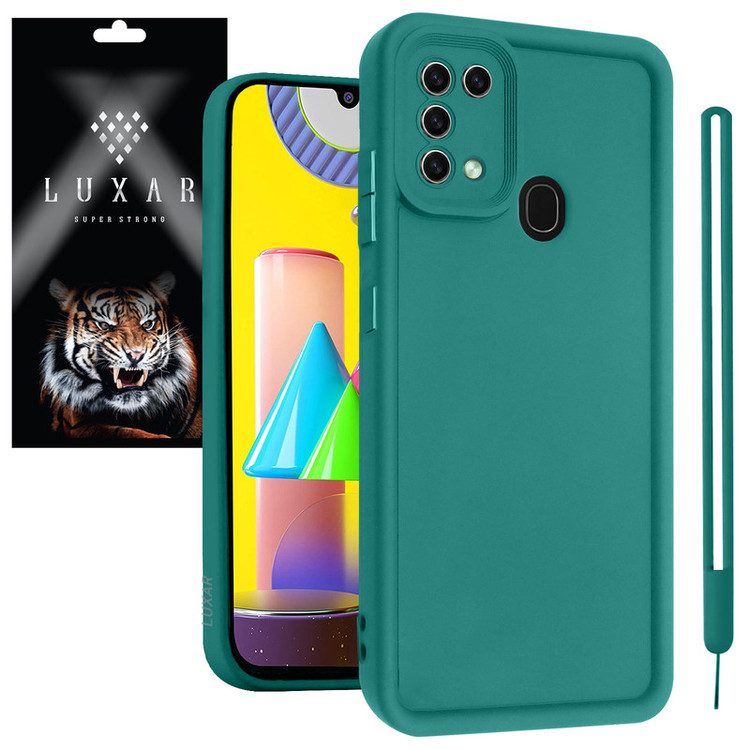 کاور لوکسار مدل m31 -Puffer band طرح بند دار مناسب برای گوشی موبایل سامسونگ Galaxy M31 / M21S / F41