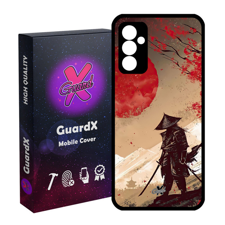 کاور گارد ایکس طرح سامورایی مدل Glass10606 مناسب برای گوشی موبایل سامسونگ Galaxy A55 / A55 5G