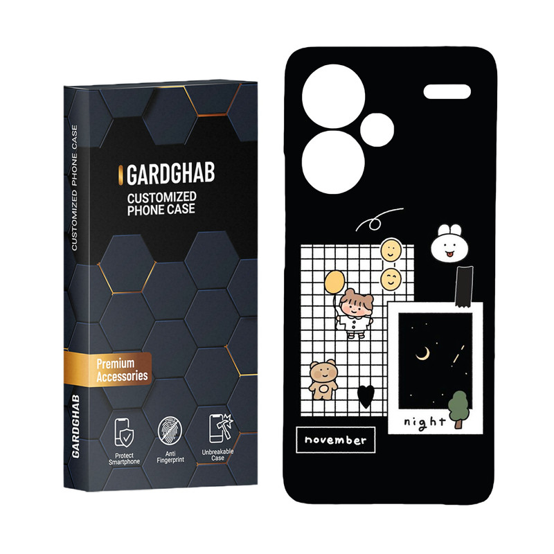کاور گارد قاب مدل فانتزی مناسب برای گوشی موبایل شیائومی redmi note 13 pro plus 5g