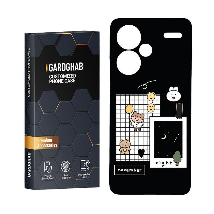 کاور گارد قاب مدل فانتزی مناسب برای گوشی موبایل شیائومی redmi note 13 pro plus 5g
