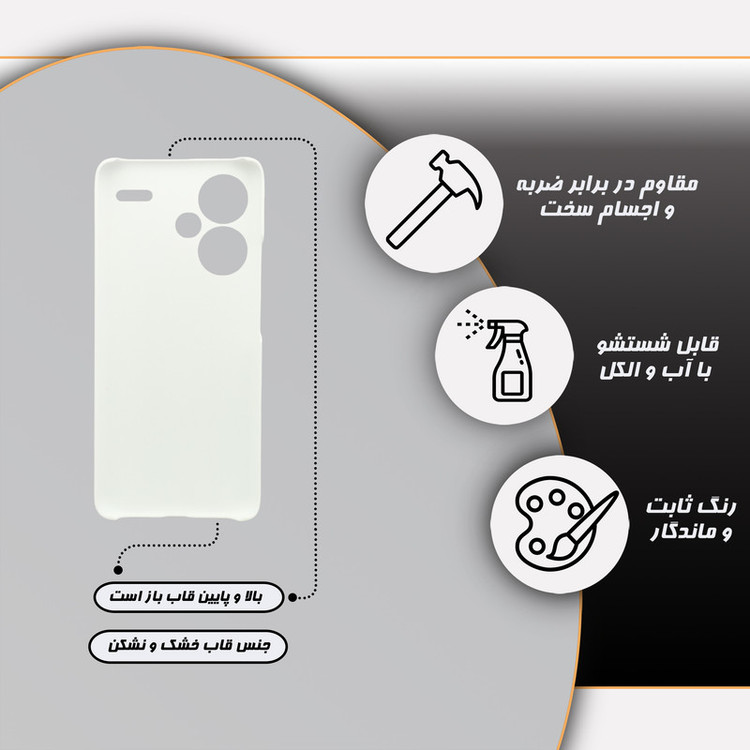 کاور گارد قاب مدل فانتزی مناسب برای گوشی موبایل شیائومی redmi note 13 pro plus 5g