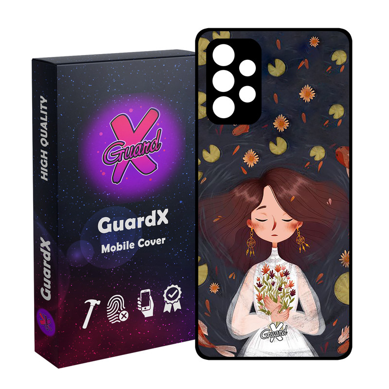 کاور گارد ایکس طرح دختر مدل Glass10326 مناسب برای گوشی موبایل سامسونگ Galaxy A53