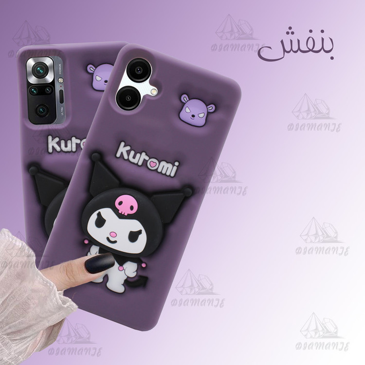 کاور دیامانته مدل Kuromi Bk مناسب برای گوشی موبایل سامسونگ Galaxy A17