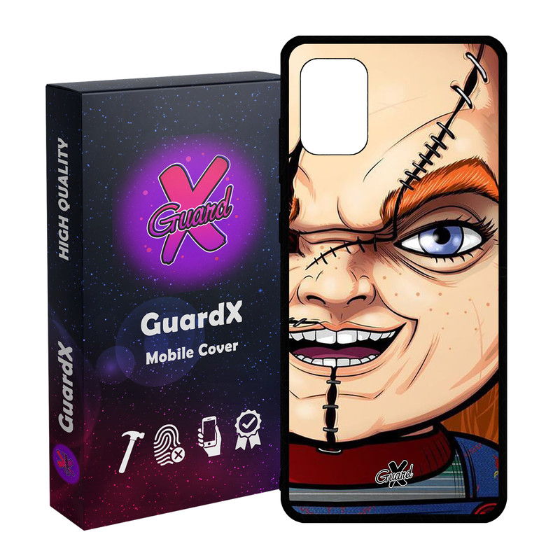 کاور گارد ایکس طرح چاکی مدل Glass10441 مناسب برای گوشی موبایل سامسونگ Galaxy A31