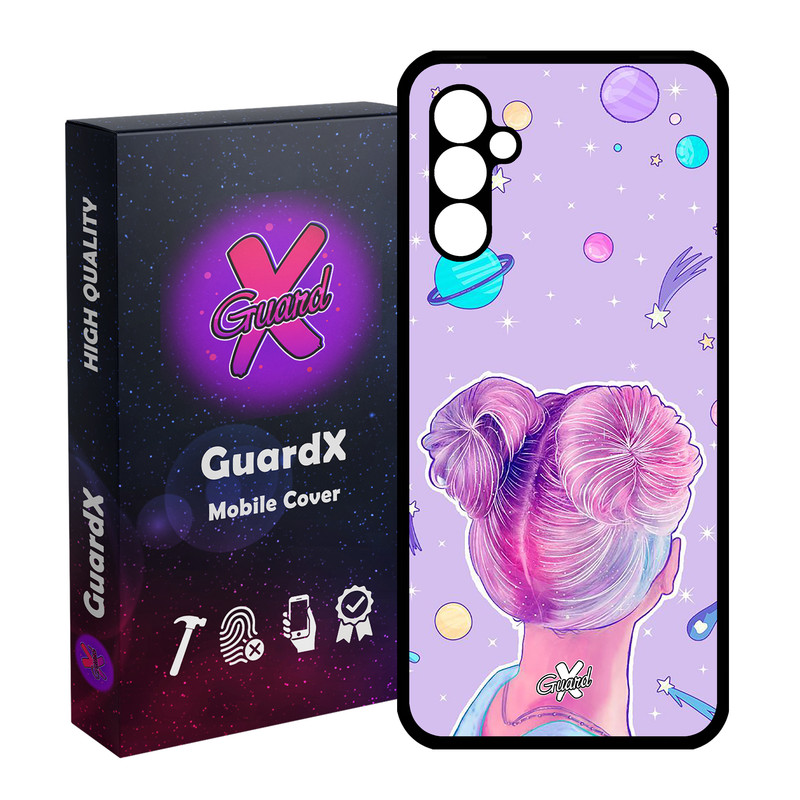 کاور گارد ایکس طرح Girl مدل Glass10112 مناسب برای گوشی موبایل سامسونگ Galaxy A24/A24 4G/M34 5G
