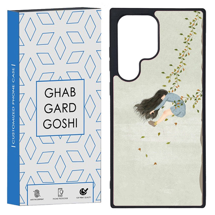 کاور قاب گارد گوشی طرح دخترانه کد TPU-038 مناسب برای گوشی موبایل سامسونگ Galaxy S23 Ultra
