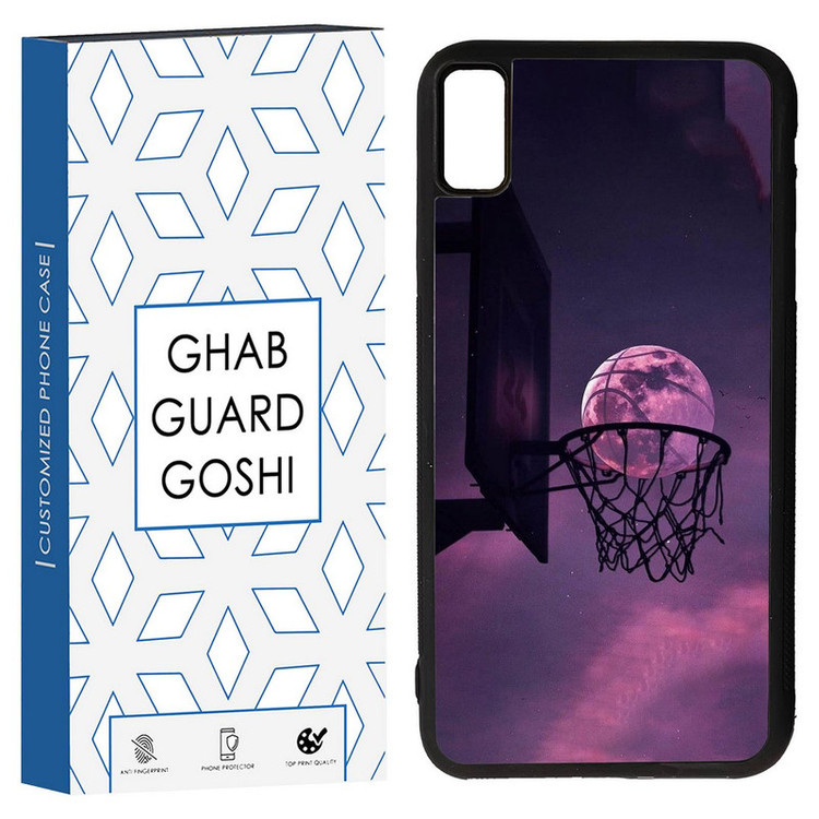 کاور قاب گارد گوشی طرح بسکتبال کد TPU-124 مناسب برای گوشی موبایل اپل Iphone XS MAX/ Iphone X MAX