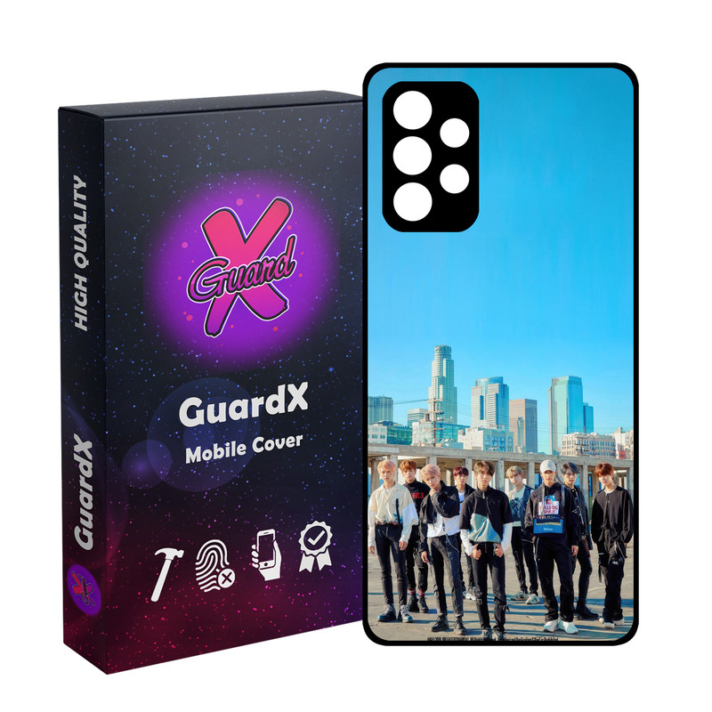 کاور گارد ایکس طرح استری کیدز مدل Glass10687 مناسب برای گوشی موبایل سامسونگ Galaxy A34 / A34 5G
