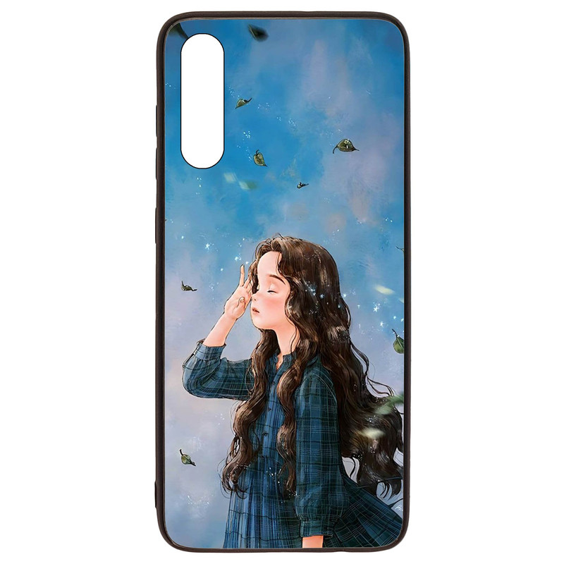 کاور قاب گارد گوشی طرح دخترانه کد TPU-037 مناسب برای گوشی موبایل سامسونگ Galaxy A70 / A70s