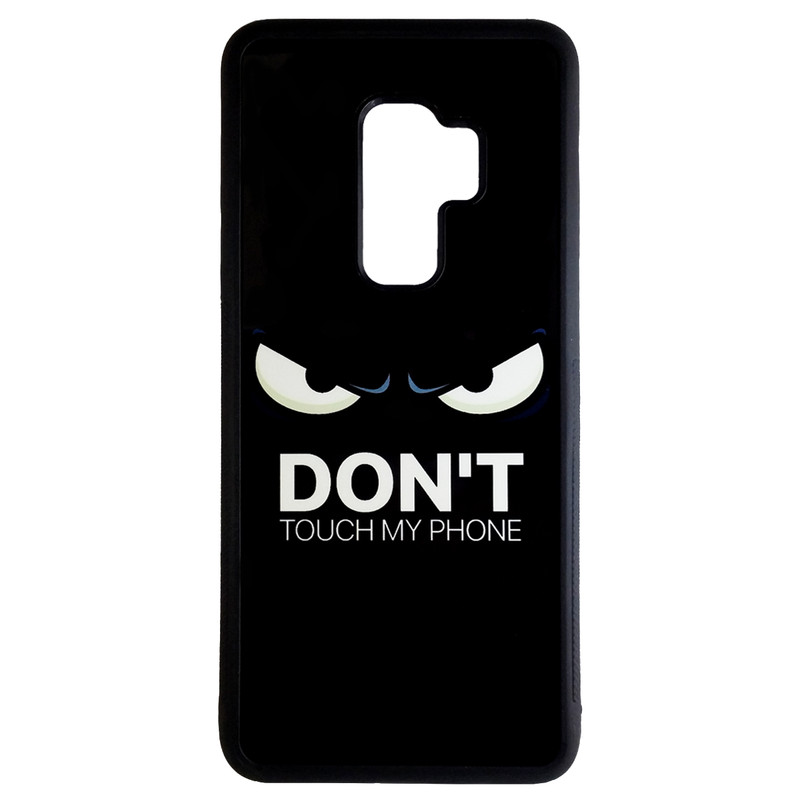 کاور طرح dont tuch my phone کد 1141 مناسب برای گوشی موبایل سامسونگ Galaxy S9