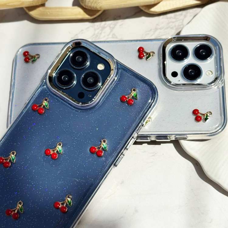 کاور قاب گارد مدل رزین طرح آلبالو مناسب برای گوشی موبایل اپل IPhone 11